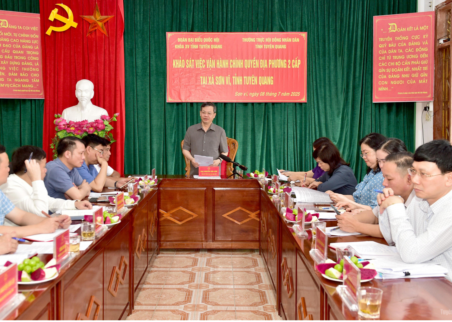 Chairman of the Provincial People’s Council Nguyen Van Son: Renew mindset, unlock potential for sustainable development in Son Vi